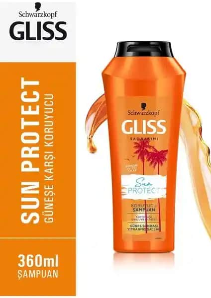 Schwarzkopf Gliss Sun Protect Şampuanı ile Yaz Aylarında Saçlarınızı Koruyun ve Parlaklık Kazanın