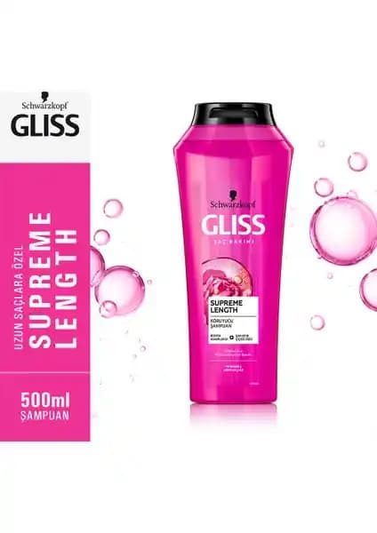 Schwarzkopf Gliss Supreme Length Şampuanı: Uzun ve Sağlıklı Saçlar İçin Etkili Bakım Çözümü