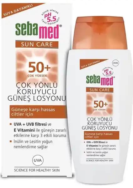 Sebamed Güneş Koruyucu Losyon SPF 50+ ile Hassas Ciltler İçin Güvenilir Güneş Koruma Çözümü