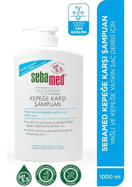 Sebamed Kepek Karşıtı Pirokton Olamin İçerikli Şampuan İncelemesi ve Kullanıcı Yorumları