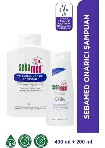 Sebamed Kuru ve Yıpranmış Saçlar İçin Nemlendirici Onarıcı Şampuan Özellikleri ve Faydaları