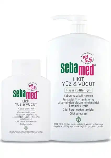 Sebamed Likit Yüz ve Vücut Temizleyici: Hassas ve Güvenilir Cilt Bakımı İçin Uygun Ürün