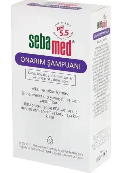 Sebamed Onarım Şampuanı: Zarar Görmüş Saçlar İçin Güçlendirici ve Onarıcı Çözüm
