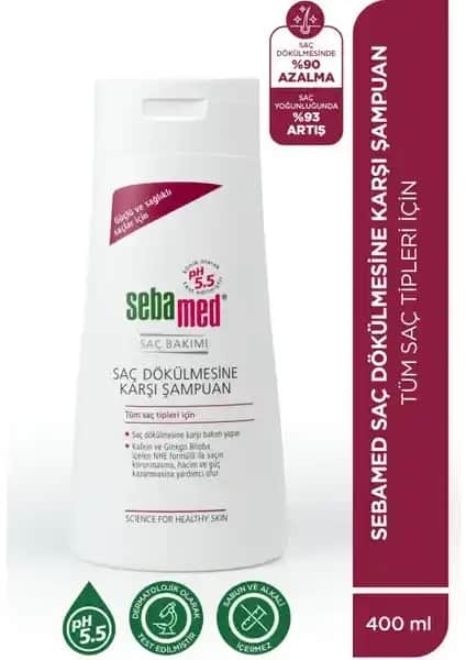 Sebamed Saç Dökülmesine Karşı Güçlendirici Şampuan ile Saç Sağlığınızı Koruyun