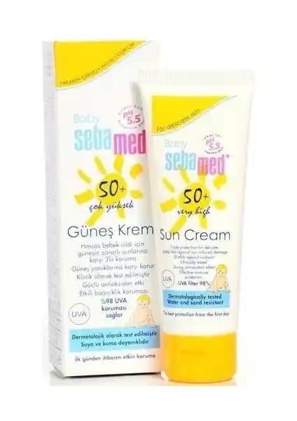 Sebamed Sun 50 SPF Bebek Güneş Kremi: Hassas Ciltler İçin Güvenilir Koruma ve Nemlendirme Özelliği