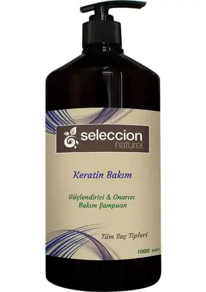 Seleccion Natural Keratin Bakım Şampuanı Saç Sağlığını Yeniden Kazandıran Doğal Çözüm