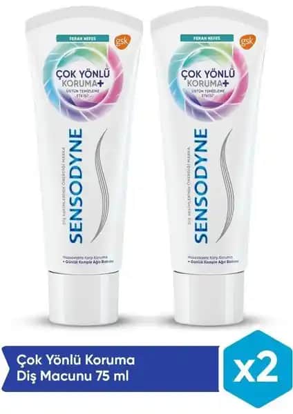Sensodyne Çok Yönlü Diş Macunu Hassasiyet ve Ağız Sağlığı için Güvenilir Çözüm