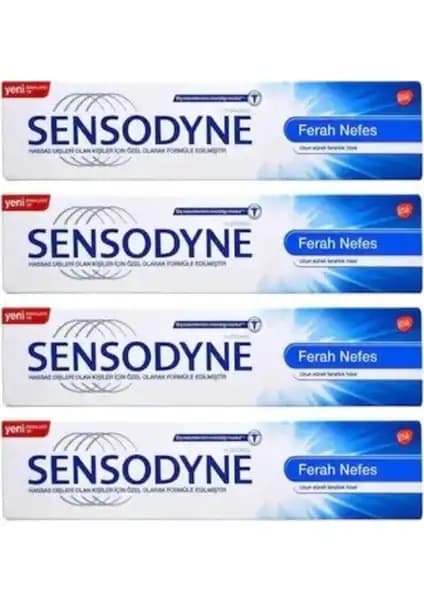 Sensodyne Hassas Dişler İçin Florürlü Diş Macunu Günlük Ağız Bakımı ve Ferahlatıcı Etki