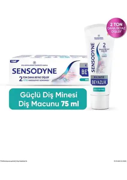 Sensodyne Klinik Beyazlık Güçlü Diş Minesi Diş Macunu İncelemesi ve Kullanıcı Yorumları