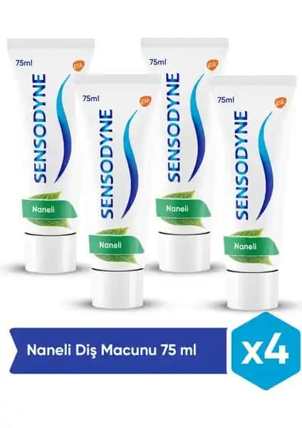 Sensodyne Naneli Diş Macunu: Hassas Dişler İçin Ferahlatıcı ve Güvenilir Temizlik Çözümü