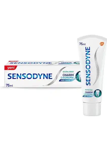 Sensodyne Onarim ve Koruma Ekstra Ferahlik Diş Macunu: Hassasiyet ve Temizlik İçin Güvenilir Çözüm
