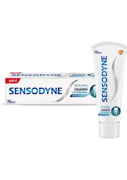 Sensodyne Onarim ve Koruma Ekstra Ferahlik Diş Macunu: Hassasiyet ve Temizlik İçin Güvenilir Çözüm