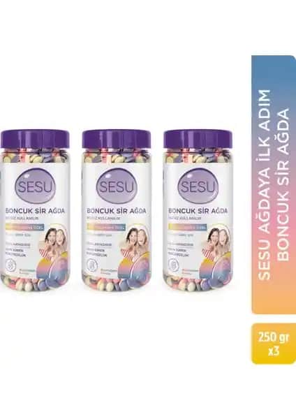 Sesu 3 Lü Kömürlü Boncuk Sir Ağda Hassas Ciltler İçin Etkili ve Güvenilir Bir Seçenek