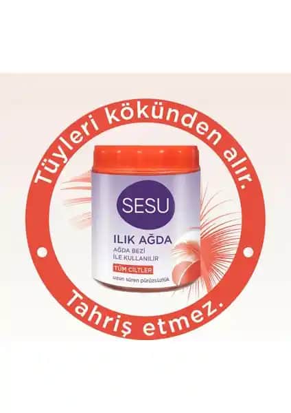 Sesü Ilık Ağda 250 gr Tüm Cilt Tipleri İçin Güçlü ve Hassas Çözümler