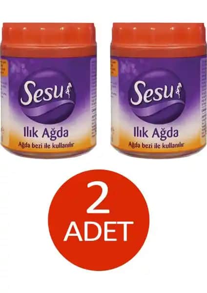 Sesu Turuncu Ilık Ağda 2'li Paket: Etkili ve Güvenilir Tüy Alma Çözümü