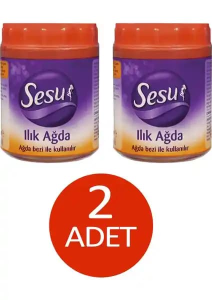 Sesu Turuncu Ilık Ağda 2'li Paket: Etkili ve Güvenilir Tüy Alma Çözümü