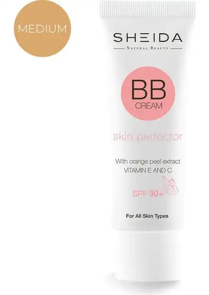 Sheida BB Krem Medium: Ciltte Kusursuz Görünüm İçin Çok Yönlü Çözüm