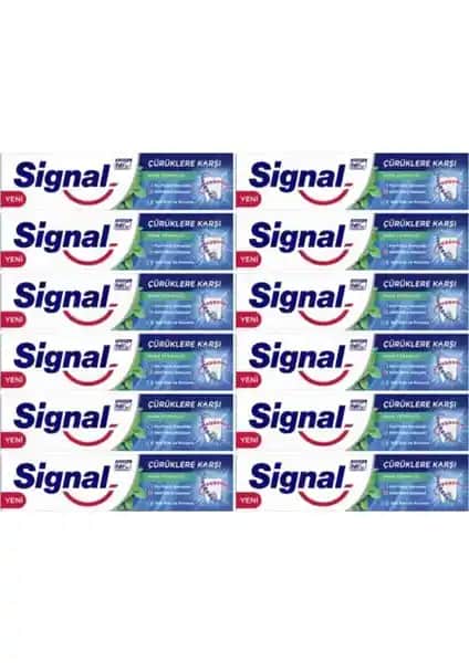 Signal Çürüklere Karşı Nane Ferahlığı Diş Macunu: Güçlü ve Ferah Bir Gülüş İçin En İyi Tercih