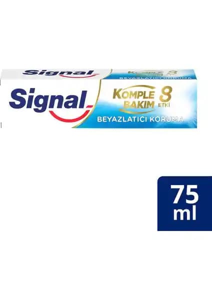 Signal Komple Bakım 8 Diş Macunu ile Çok Yönlü Ağız ve Diş Koruma Çözümü