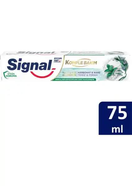 Signal Nature Elements Arındırıcı Diş Macunu Doğal İçeriklerle Güçlendirilmiş Ağız Sağlığı Ürünü