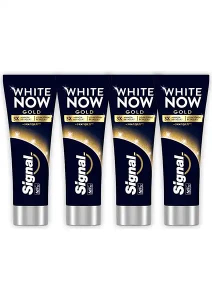 Signal White Now Gold Diş Macunu: Hızlı ve Kalıcı Beyazlatıcı Etkili Diş Macunu