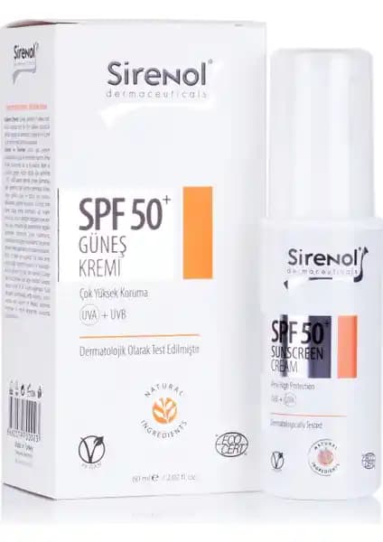 Sirenol Natural Cilt Fındığı SPF50 Güneş Kremi: Doğal ve Güvenilir Güneş Koruma Çözümü