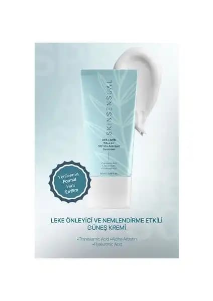 Skin Sensual Leke Karşıtı Güneş Kremi: Yüksek Koruma ve Cilt Aydınlatıcı Özellikleri