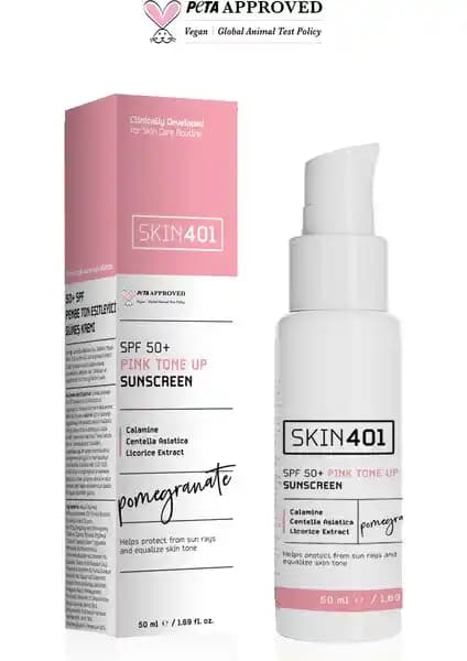 Skin401 Güneş Kremi SPF50+ ile yüksek koruma ve cilt sağlığı için ideal çözüm