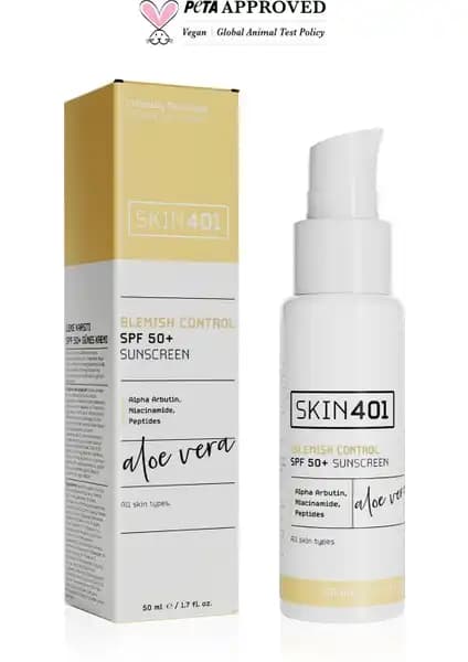 Skin401 SPF 50+ Leke Karşıtı Aloe Vera Nemlendiricili Güneş Kremi Ürün İncelemesi ve Kullanım Rehberi