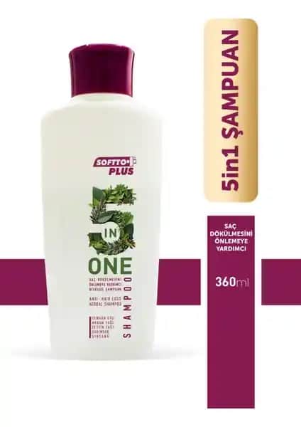 Softto Plus 5 In 1 Şampuan ile Saç Sağlığınızı Güçlendirin ve Doğal Parlaklık Kazanın
