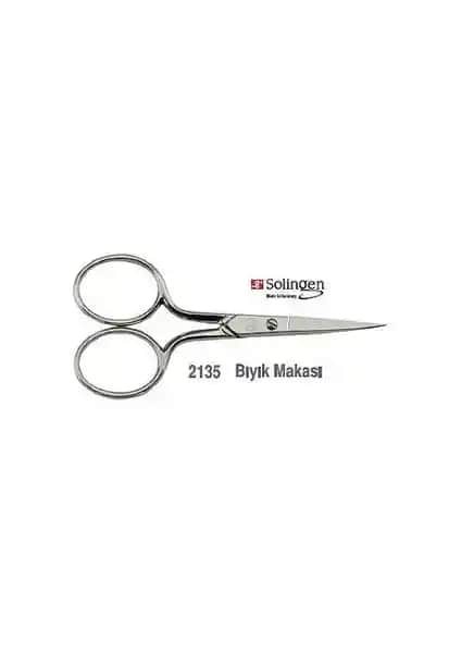 Solingen Bıyık Makası 2135: Dayanıklı ve Hassas Kesim İçin Uygun Bakım Aracı