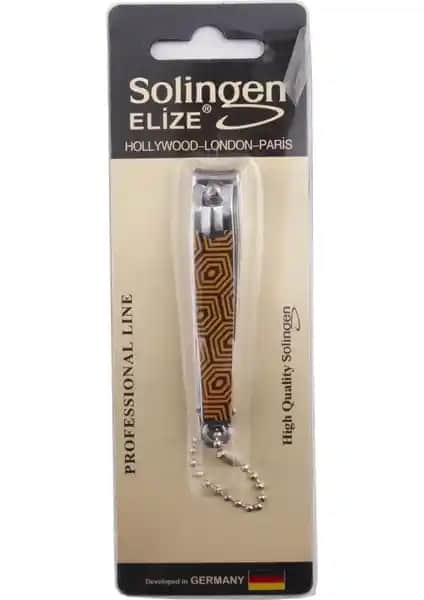 Solingen Elize Büyük Boy Desenli Tırnak Makası Güçlü ve Estetik Tasarımıyla Öne Çıkıyor