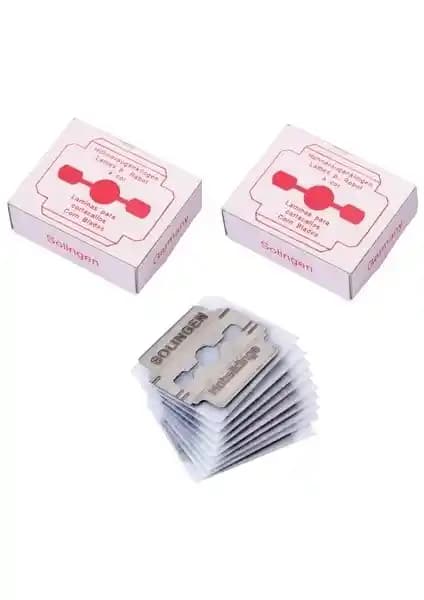 Solingen Marka Ayak Raspa Jileti 10’lu Paket Yüksek Kalite ve Dayanıklılık