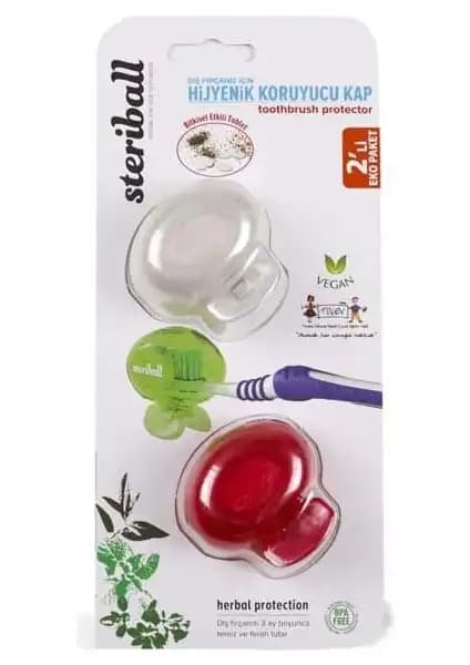 Steriball Hijyenik Koruyucu Kap ile Diş Fırçanızı Güvende ve Ferah Tutun