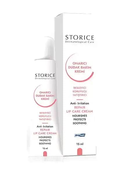 Storice Onarıcı Dudak Bakım Kremi: Doğal İçeriklerle Nemlendirme ve Rahatlatma