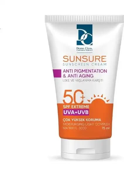 Sunsure Lekeli Cilt Güneş Kremi Serisi: Yüksek Koruma ve Yaşlanma Karşıtı Etkili Çözüm