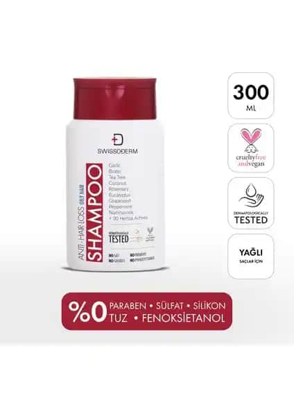 Swissoderm Şampuan Yağlı Saçlar İçin Doğal ve Güçlendirici Çözüm Sunar