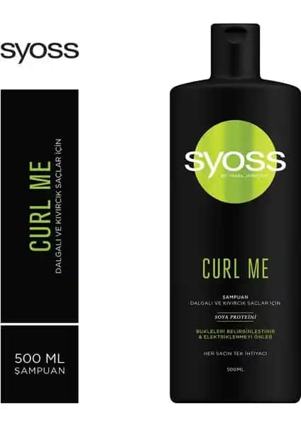 Syoss Curl Me Şampuan: Kıvırcık ve Dalgalı Saçlar İçin Güvenilir Bakım Çözümü