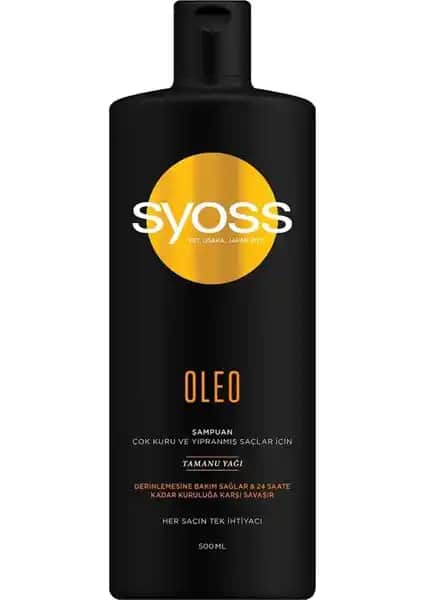Syoss Oleo 21 Şampuan: Kuru ve Yıpranmış Saçlar İçin Profesyonel Bakım Çözümü