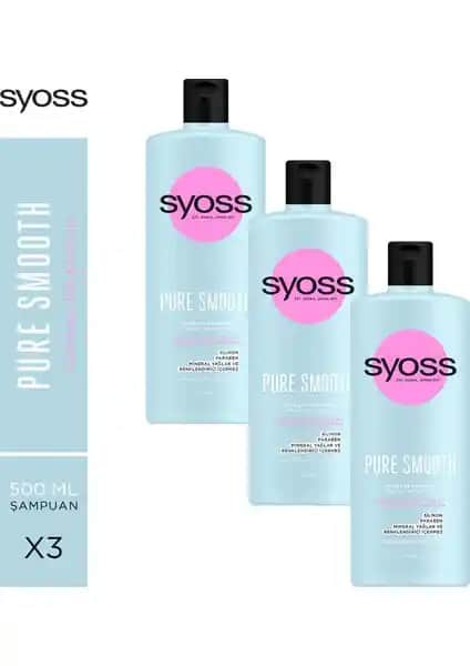 Syoss Pure Micellar Şampuan Doğal ve Güçlü Temizlik Sağlayan Saç Bakım Ürünü