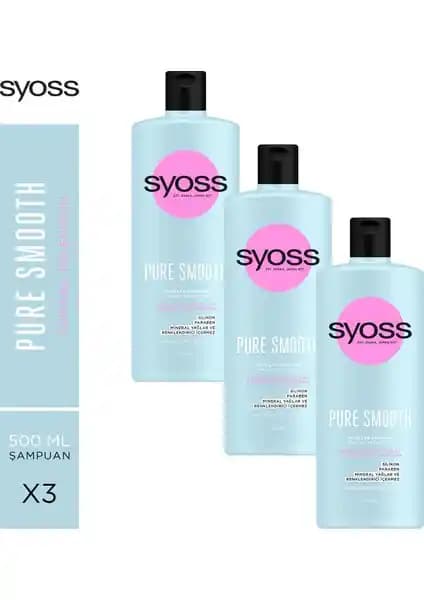 Syoss Pure Micellar Şampuan Doğal ve Güçlü Temizlik Sağlayan Saç Bakım Ürünü