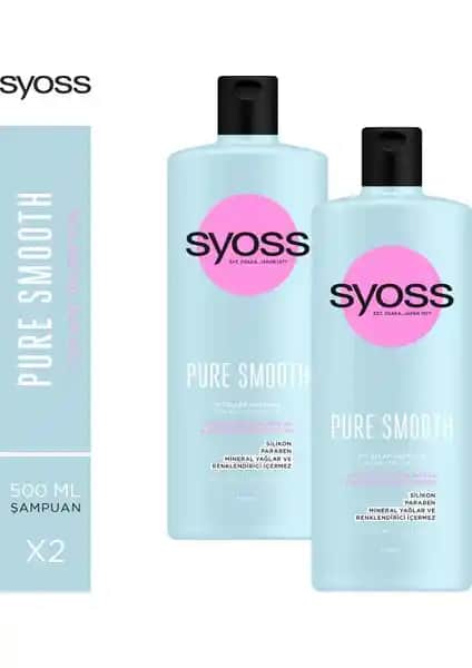 Syoss Pure Smooth Micellar Şampuan: Doğal İçeriklerle Güçlü ve Nazik Saç Temizliği