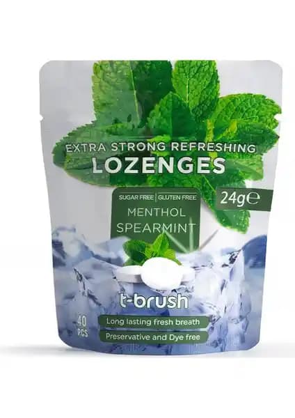 T-Brush Mentol ve Nane Aromalı Ağız Pastili ile Gün Boyu Ferah Bir Nefes