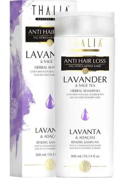 Thalia Yağ Dengeleyici Lavanta ve Adaçayı Özlü Bakım Şampuanı Saç Dökülmesine Karşı Doğal Çözüm