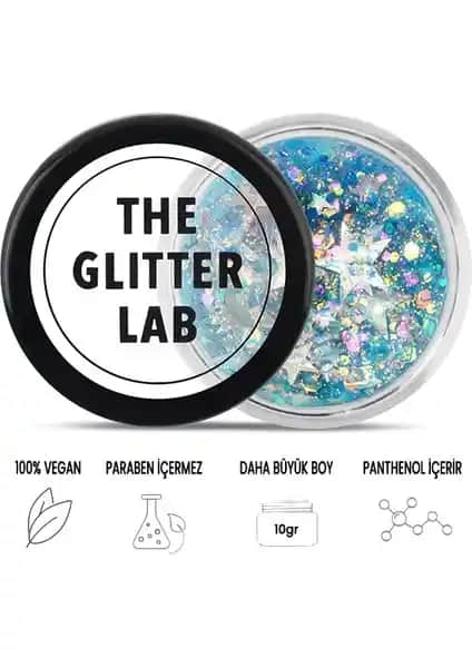The Glitter Lab Jel Formlu Parlak Glitter Ürünü Yüksek Kalite ve Dayanıklılık Sunar
