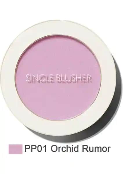 The Saem Single Blusher Orchid Rumor: Doğal ve Kalıcı Pembe Allık Özellikleri ve Kullanım İpuçları