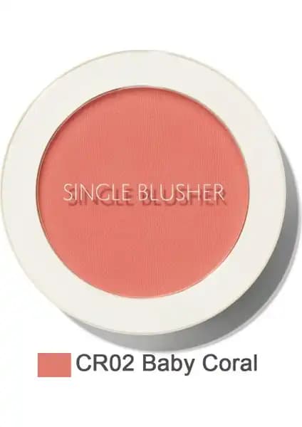 The Saem Tekli Allık Baby Coral - Doğal ve Canlı Görünüm Sağlayan Yumuşak Formül