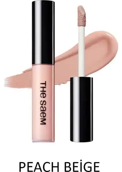 The Saem Uzun Süre Kalıcı Likit Kapatıcı Cover Perfection Tip Concealer - Göz ve Cilt Kusurlarını Gizler