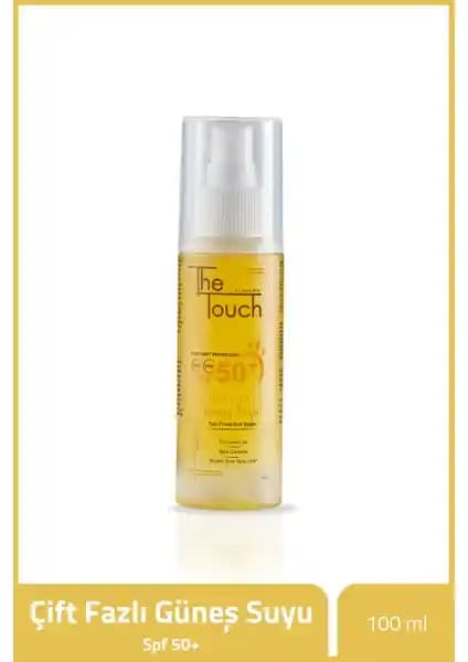 The Touch By Seda Altın Çift Fazlı Güneş Suyu 50+ SPF ile Güçlü ve Çok Yönlü Güneş Koruma Çözümü