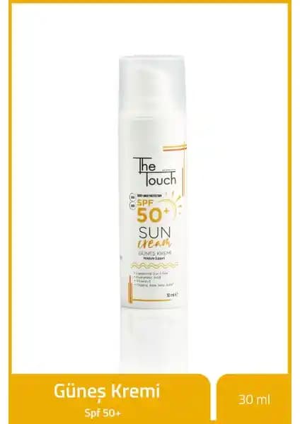 The Touch Seda Altın Güneş Kremi SPF 50+ ile Günlük Güneş Koruma ve Nemlendirme Çözümü
